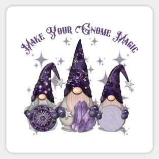 Make Your Gnome Magic Sticker